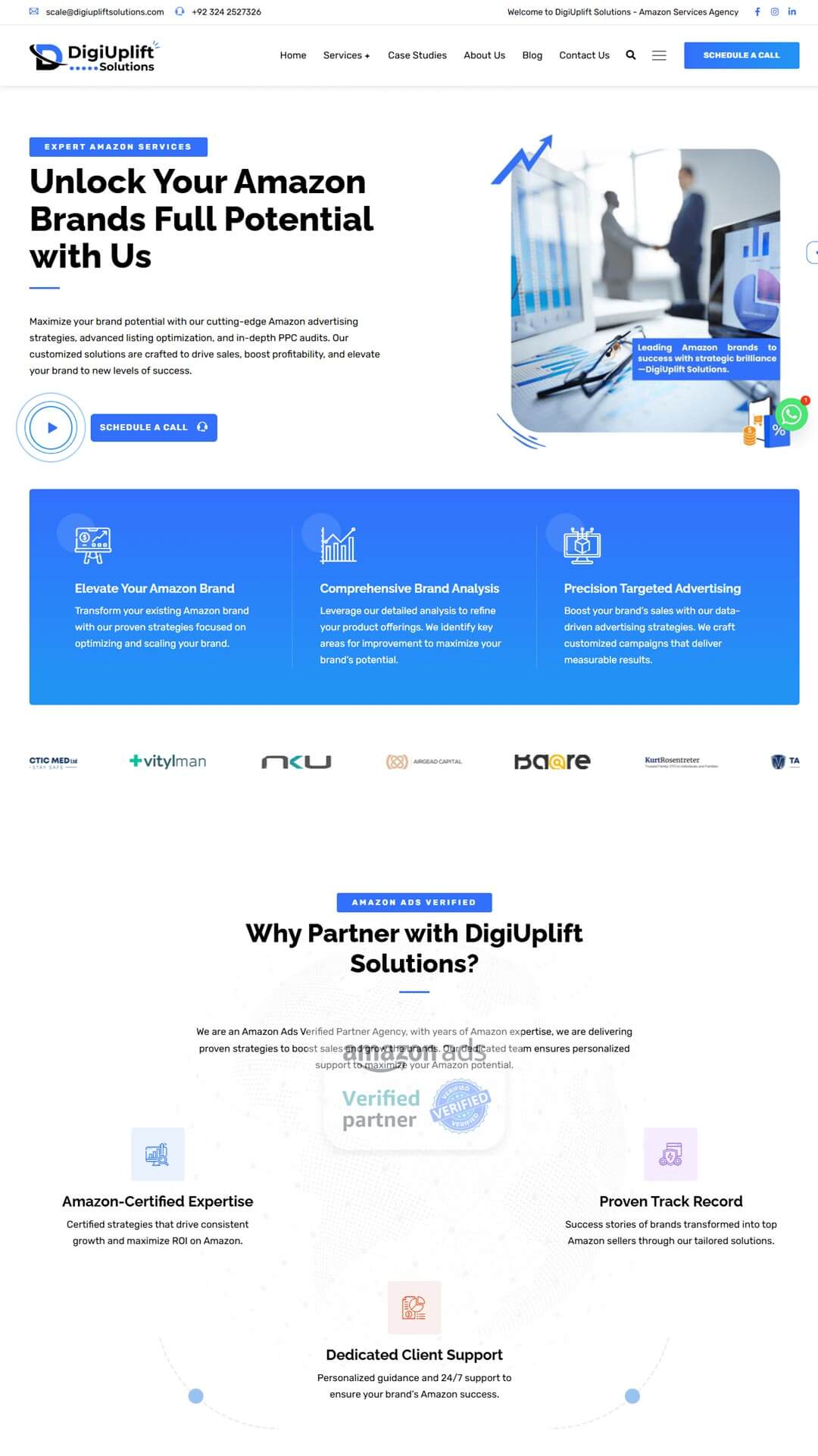 DigiUpLift Solutions Website