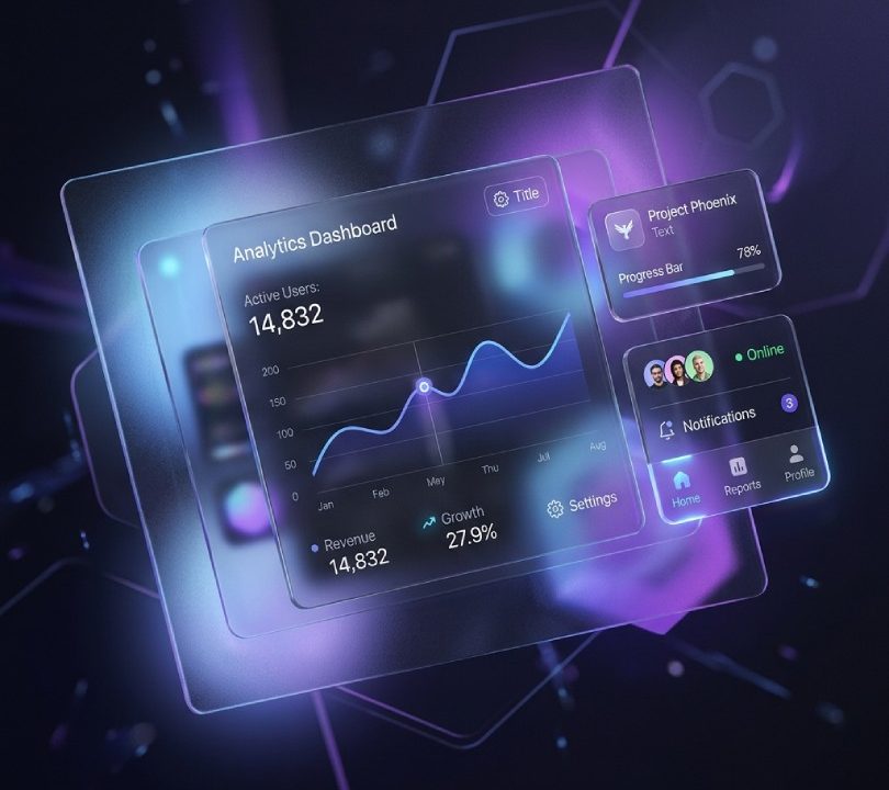 The Psychology of Glassmorphism & High-End UI Aesthetics